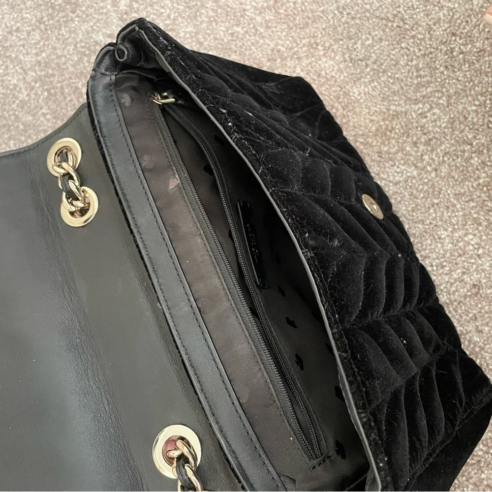 Kate Spade Black Quilted Crossbody Bag - Picture 7 of 10